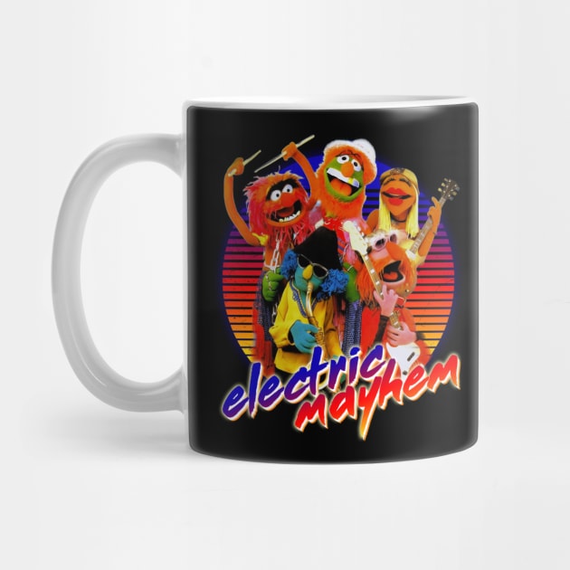 Electric Mayhem Dr. Teeth Retro by Aldebaran